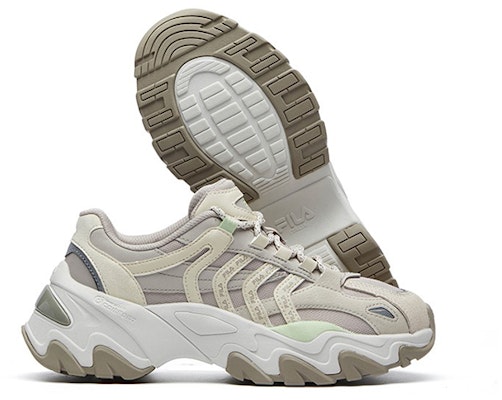 (Women) FILA Sofia 'Cream Gray' F12W134159FSF Details for (Women) FILA Sofia 'Cream Gray' F12W134159FSF