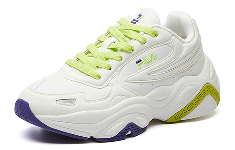 Order (W) FILA Morden Chic-FMC 'Putih Kuning' Sneakers F12W111123FSW