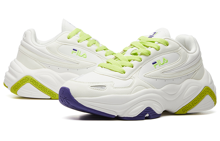 Shop (W) FILA Morden Chic-FMC 'Putih Kuning' Sneakers F12W111123FSW