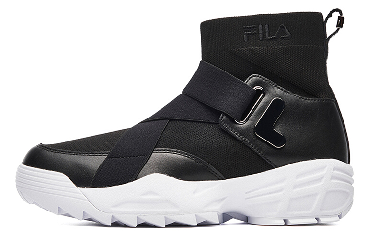 (Women) FILA Disruptor High 'Black Stretch-Fabric' F16W913713FBK