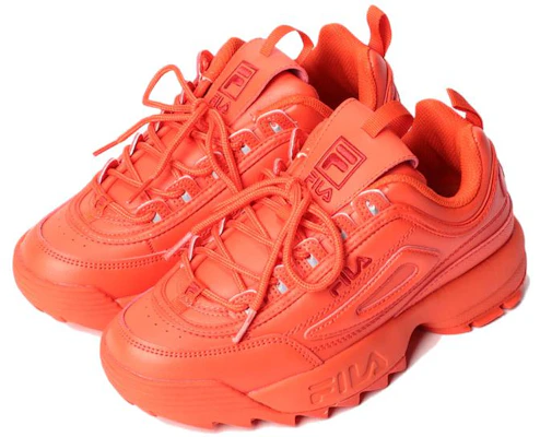 FILA斐樂 DISRUPTOR II / Disruptor 2 耐磨防滑 低筒 跑步鞋 女款 橙色 Order FILA斐樂 DISRUPTOR II / Disruptor 2 耐磨防滑 低筒 跑步鞋 女款 橙色