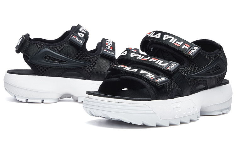Lookbook (W) FILA DISRUPTOR II SANDALE Schwarz F12W024506FBK