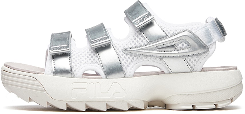 (W) FILA DISRUPTOR II SANDAL perak F12W024506FWS Buy (W) FILA DISRUPTOR II SANDAL perak F12W024506FWS