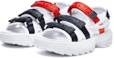 Order (W) FILA DISRUPTOR II SANDAL putih/hitam/merah F12W024506FWN