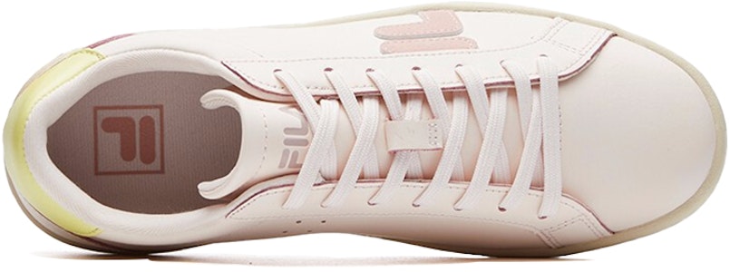 (W) FILA 低帮运动鞋 粉色/黄色 F12W114313FAL Shop (W) FILA 低帮运动鞋 粉色/黄色 F12W114313FAL