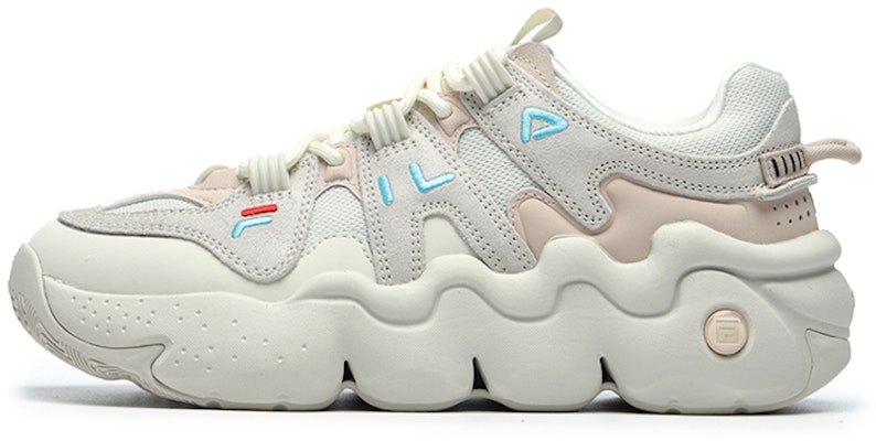 (Women) FILA Retro Basketball Shoes White F12W141223FLA Buy (Women) FILA Retro Basketball Shoes White F12W141223FLA