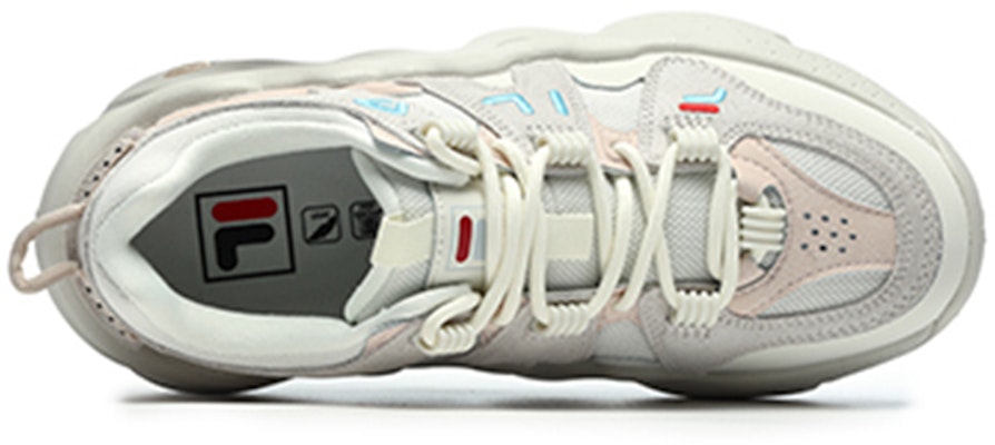 (Women) FILA Retro Basketball Shoes White F12W141223FLA Lookbook (Women) FILA Retro Basketball Shoes White F12W141223FLA