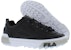 (W) FILA Disruptor Low 'Hitam Keselesaan' 5XM01789-013