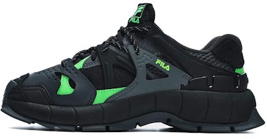 (Women) FILA INSETTO Sneakers 'Black Green' F12W321103FBD (Women) FILA INSETTO Sneakers 'Black Green' F12W321103FBD