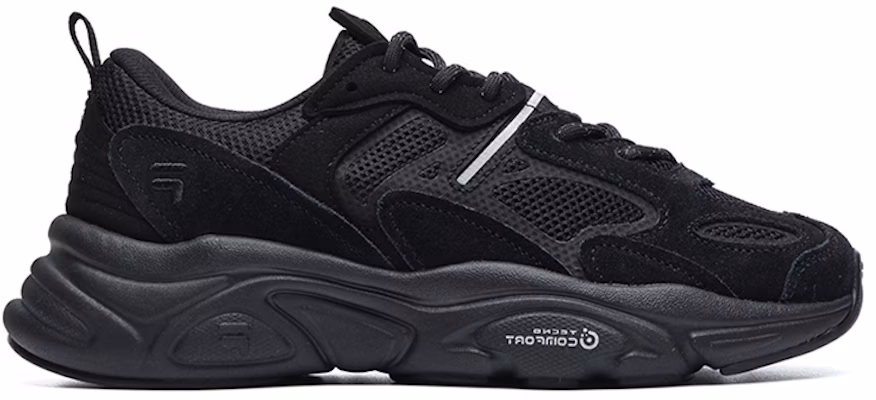 Fila disruptor black suede hotsell