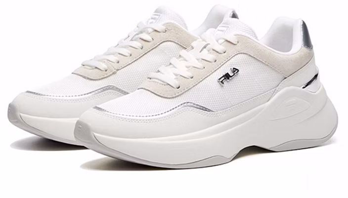 (W) FILA 低帮运动鞋 '白色' F12W114208FWM Lookbook (W) FILA 低帮运动鞋 '白色' F12W114208FWM