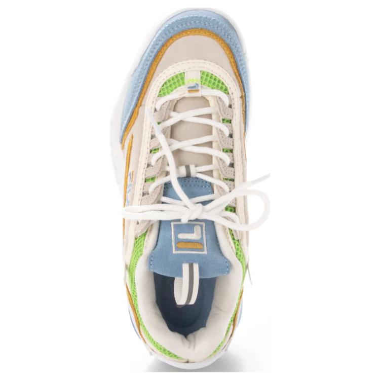 Shop (W) 휠라 디스럽터 로우 '그레이 블루' 5XM01543-143