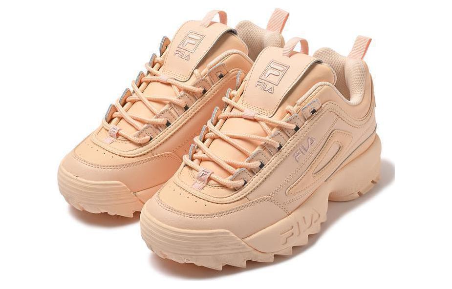 Lookbook (W) FILAディスラプターLow ピンク 628242-0001