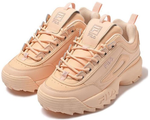 FILA斐樂 Disruptor 耐磨防滑 低筒 跑步鞋 女款 粉色 Lookbook FILA斐樂 Disruptor 耐磨防滑 低筒 跑步鞋 女款 粉色