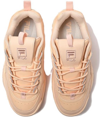FILA斐樂 Disruptor 耐磨防滑 低筒 跑步鞋 女款 粉色 Shop FILA斐樂 Disruptor 耐磨防滑 低筒 跑步鞋 女款 粉色