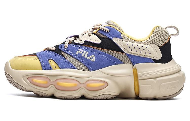 (Women) FILA ET Fashion Shoes 'Beige Bue Yellow' F12W312120FTB