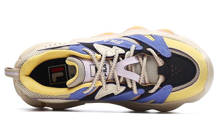 Shop (W) FILA ET 时尚鞋 '米黄色蓝色黄色' F12W312120FTB