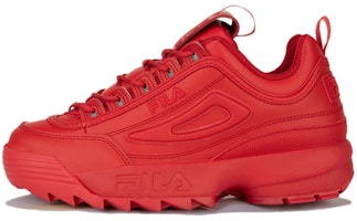 (Women) FILA Disruptor Low 'Red Lifestyle' 5XM01763-600 (Women) FILA Disruptor Low 'Red Lifestyle' 5XM01763-600