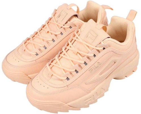 (W) FILA Disruptor Low 粉色低帮运动鞋 5XM01763-800 Lookbook (W) FILA Disruptor Low 粉色低帮运动鞋 5XM01763-800