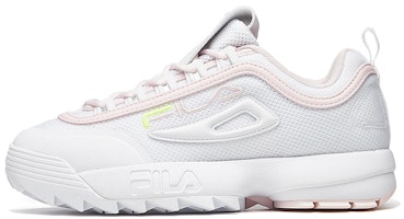 (Women) FILA Disruptor Low Top Running Shoes For Pink F12W021410FWP (Women) FILA Disruptor Low Top Running Shoes For Pink F12W021410FWP