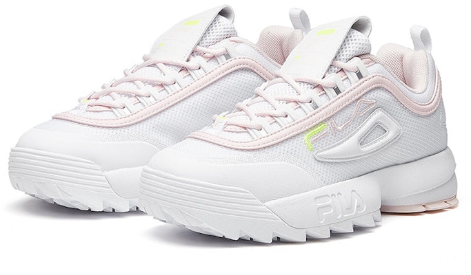 Fila 斐樂 Disruptor 低筒運動鞋 女款 春花粉 Lookbook Fila 斐樂 Disruptor 低筒運動鞋 女款 春花粉