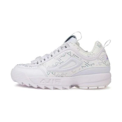 (W) FILA Disruptor Low 'White'