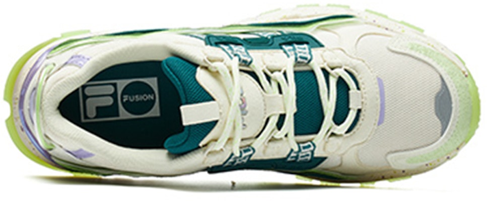 (W) FILA Disruptor Low Sneakers 'Putih Hijau' F12W131114FWS Lookbook (W) FILA Disruptor Low Sneakers 'Putih Hijau' F12W131114FWS