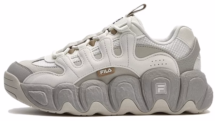 (W) 휠라 크루아상 청키 스니커즈 '화이트 그레이' F12W342123FTO Buy (W) 휠라 크루아상 청키 스니커즈 '화이트 그레이' F12W342123FTO