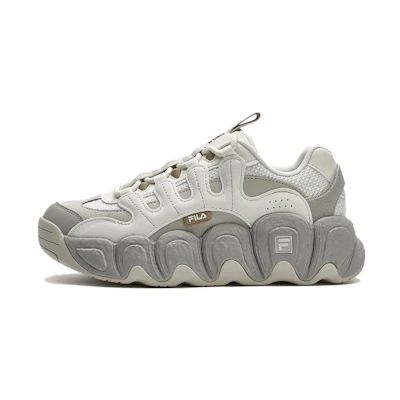 (W) FILA CROISSANT Chunky Sneakers 'White Grey'