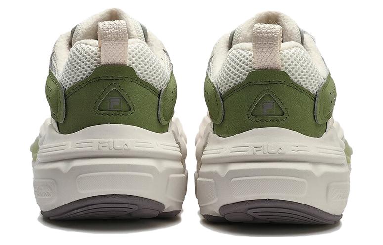 Purchase FILA斐樂 舒適 減震耐磨 低筒 爸爸鞋 女款 白綠色