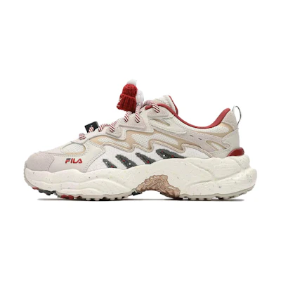 (W) FILA Disruptor Low 'XMAS Beige Red'