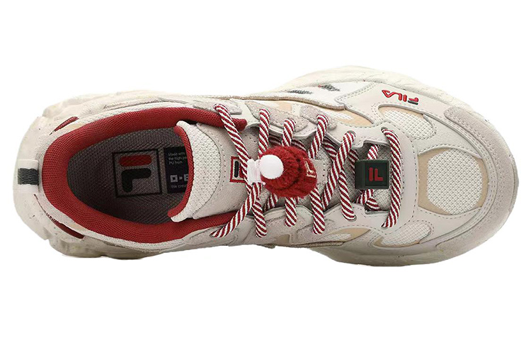 Order (W) 휠라 디스럽터 로우 "크리스마스 베이지 레드" F12W411120FWL