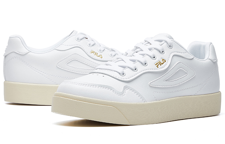 Shop (W) FILA ACE73 白色运动鞋 F12W034322FWT