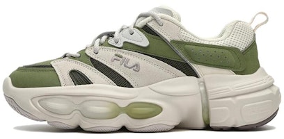 (Women) FILA Disruptor Low Sneakers 'White Green' F12W342109FJL (Women) FILA Disruptor Low Sneakers 'White Green' F12W342109FJL