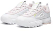Lookbook (W) FILA Disruptor Lage Sneakers Roze Hardloopschoenen F12W021410FWP