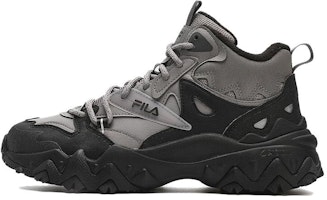 (Women) FILA Disruptor Mid High-Top Shoes 'Black Sky Grey' F12W342127FDB (Women) FILA Disruptor Mid High-Top Shoes 'Black Sky Grey' F12W342127FDB