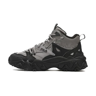 (W) FILA Disruptor Mid High-Top Shoes 'Black Sky Grey'