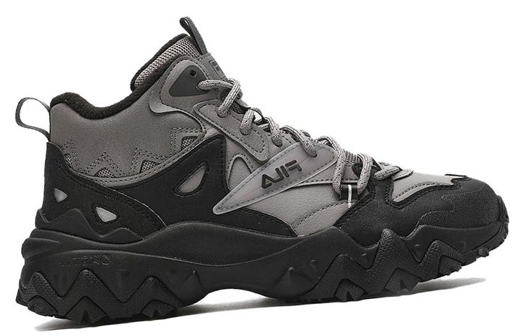 Order (W) FILA ディスラプター MID ハイカット (黒/灰) F12W342127FDB