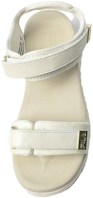 FILA 斐乐 Disruptor 防滑耐磨 簡約 沙灘涼鞋 女款 白色 Lookbook FILA 斐乐 Disruptor 防滑耐磨 簡約 沙灘涼鞋 女款 白色