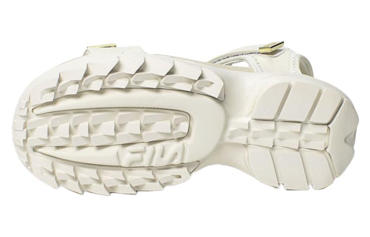Purchase FILA 斐乐 Disruptor 防滑耐磨 簡約 沙灘涼鞋 女款 白色