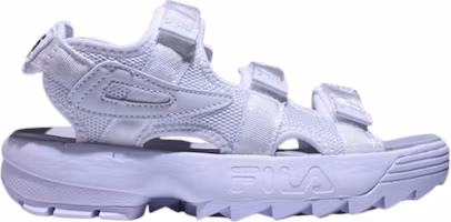 (Women) FILA Disruptor Sandal 'Triple White' 5SM00035-100 (Women) FILA Disruptor Sandal 'Triple White' 5SM00035-100