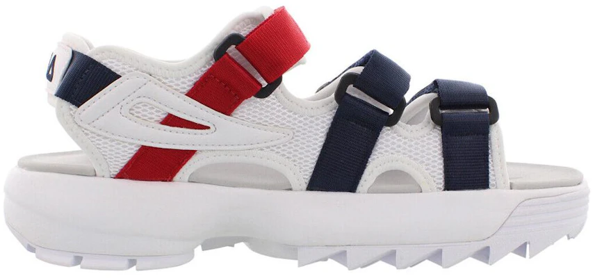 (W) FILA Disruptor Sandale ''Weiß Navy Rot'' 5SM00035-125 Order (W) FILA Disruptor Sandale ''Weiß Navy Rot'' 5SM00035-125