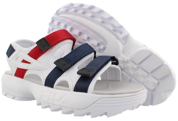 (W) FILA Disruptor Sandale ''Weiß Navy Rot'' 5SM00035-125 Shop (W) FILA Disruptor Sandale ''Weiß Navy Rot'' 5SM00035-125