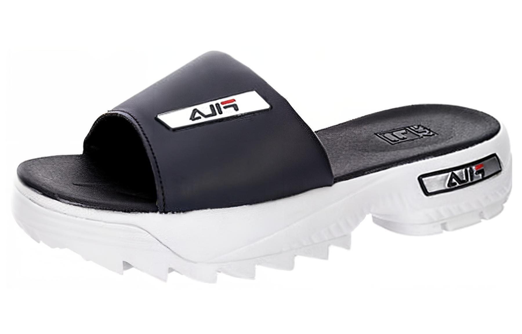 (W) FILA Disruptor Slide 'Black'