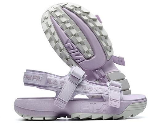 (W) 휠라 디스럽터 스포츠샌들 퍼플 F12W114538FLA Details for (W) 휠라 디스럽터 스포츠샌들 퍼플 F12W114538FLA