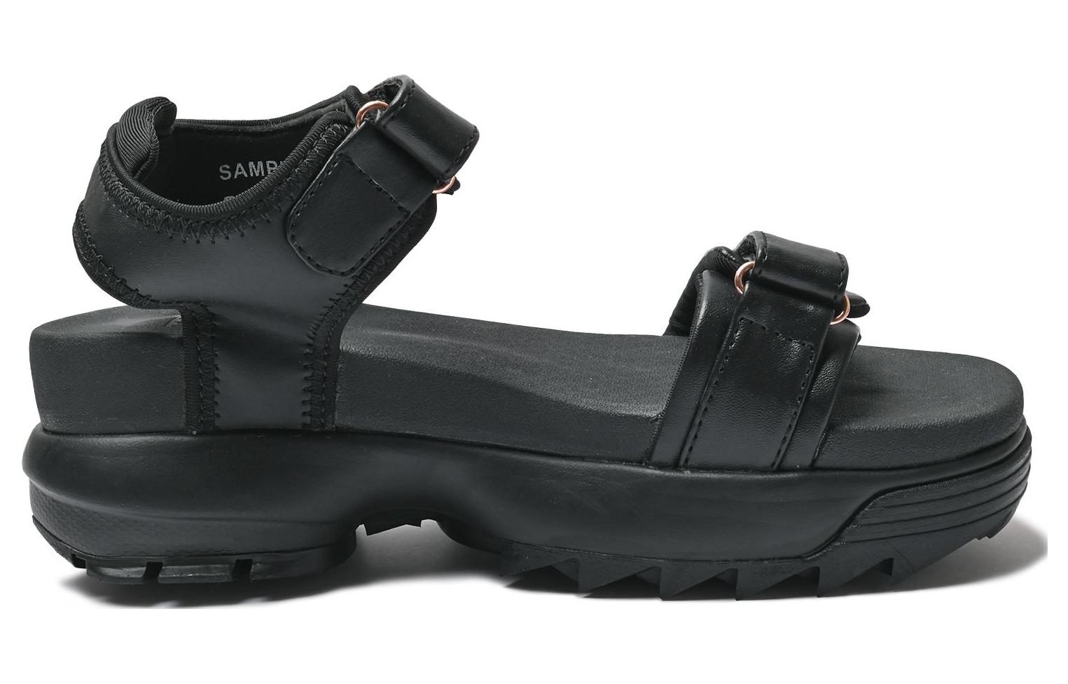 Order (W) FILA Disruptor Wedge 'Sandalia Negra de Playa'. 504676721-012