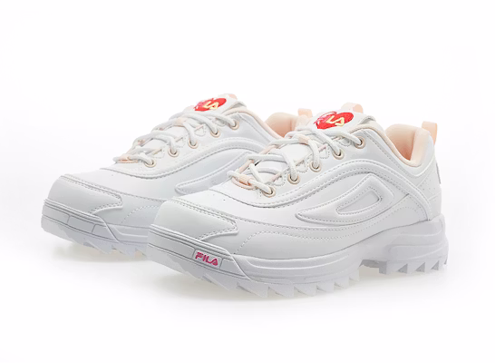 (W) FILA Distorter Premium 爱心款运动鞋 WFW24028-127 Order (W) FILA Distorter Premium 爱心款运动鞋 WFW24028-127
