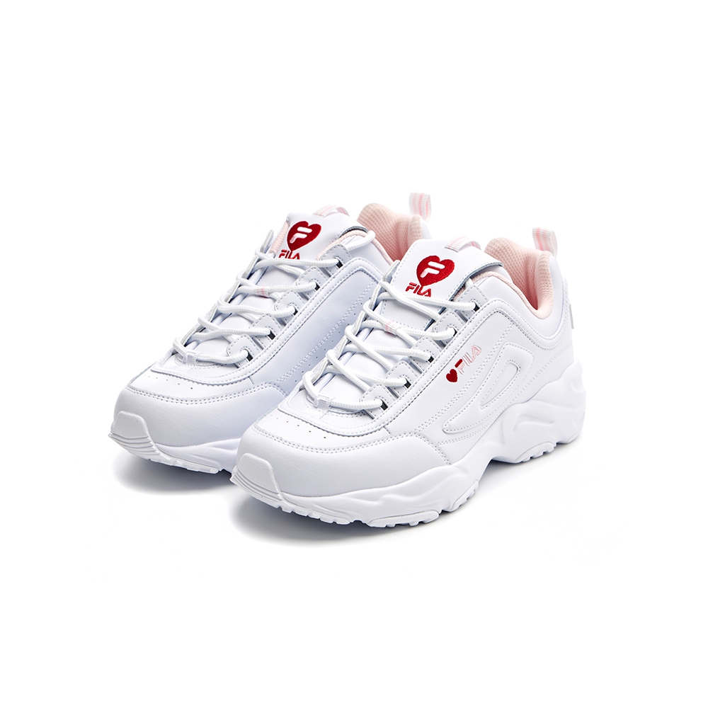 (W) FILA Distracer Casual Shoes White White color