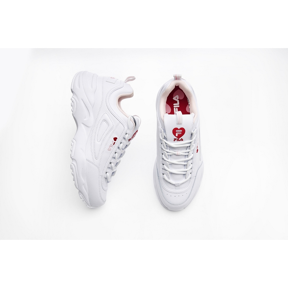 (W) FILA Distracer Casual Shoes White White color 圖 3
