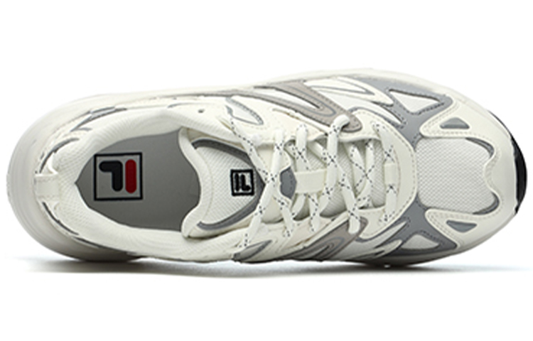 Lookbook Fila 斐樂 Dolphin 潮流百搭 低筒休閒老爹鞋 女款 白灰色